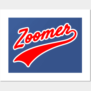 Zoomer with Text Tail Posters and Art